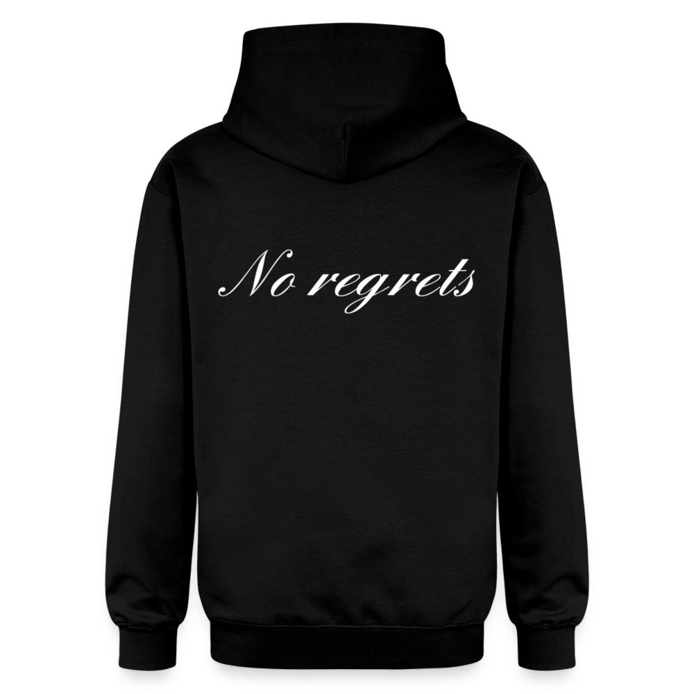 "No Regrets" Hoodie - black