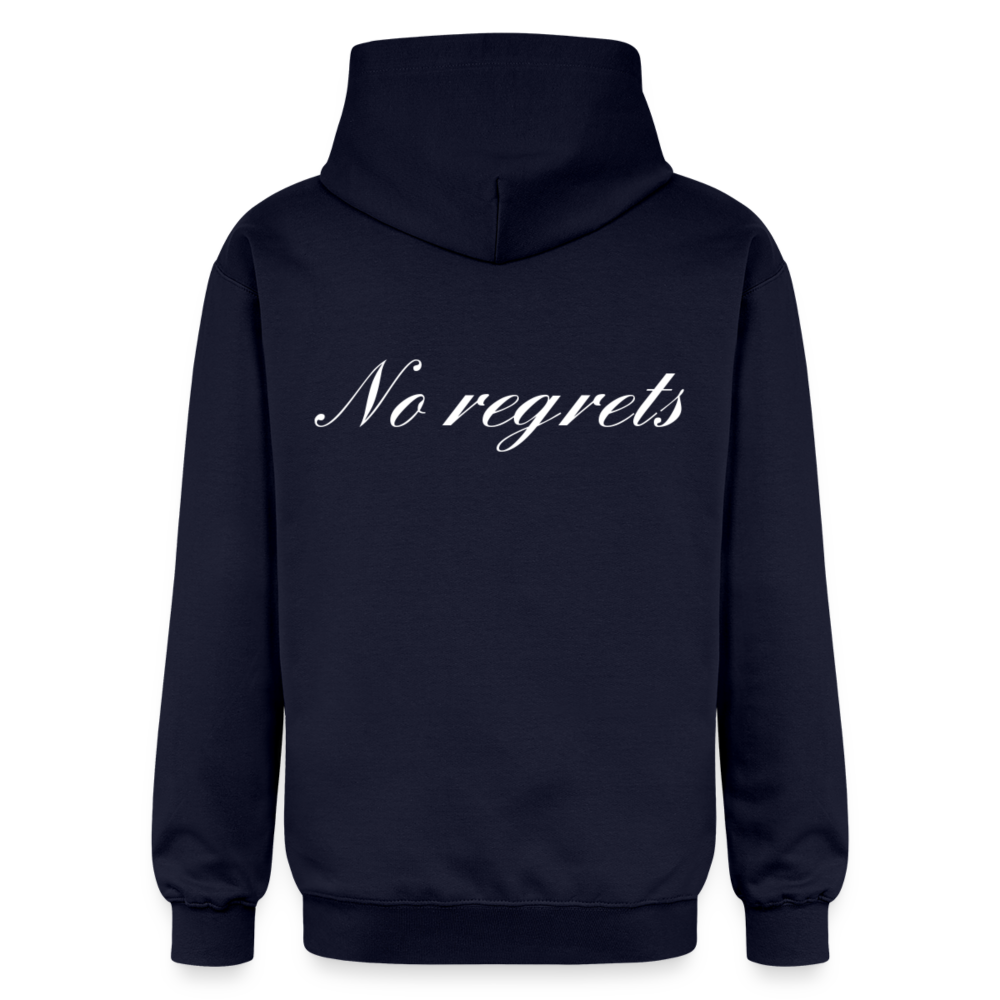 "No Regrets" Hoodie - navy